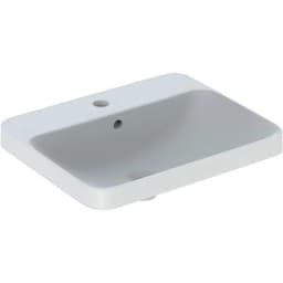 Geberit VariForm 55x45 Cm Dikdörtgen Tezgah Üstü Lavabo - 500.740.01.2 görsel 1