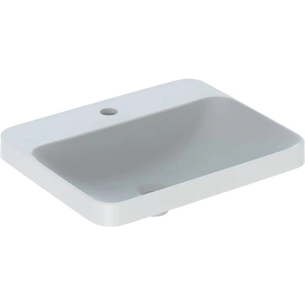 Geberit VariForm 55x45 Cm Dikdörtgen Tezgah Üstü Lavabo - 500.742.01.2