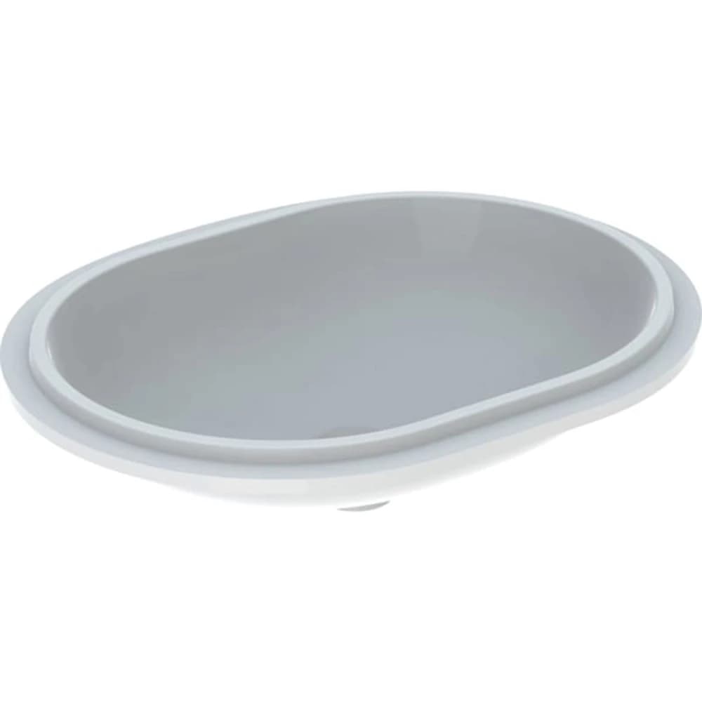Geberit VariForm 63x49 Cm Eliptik Yuvarlak Tezgah Altı Lavabo - 500.758.01.2