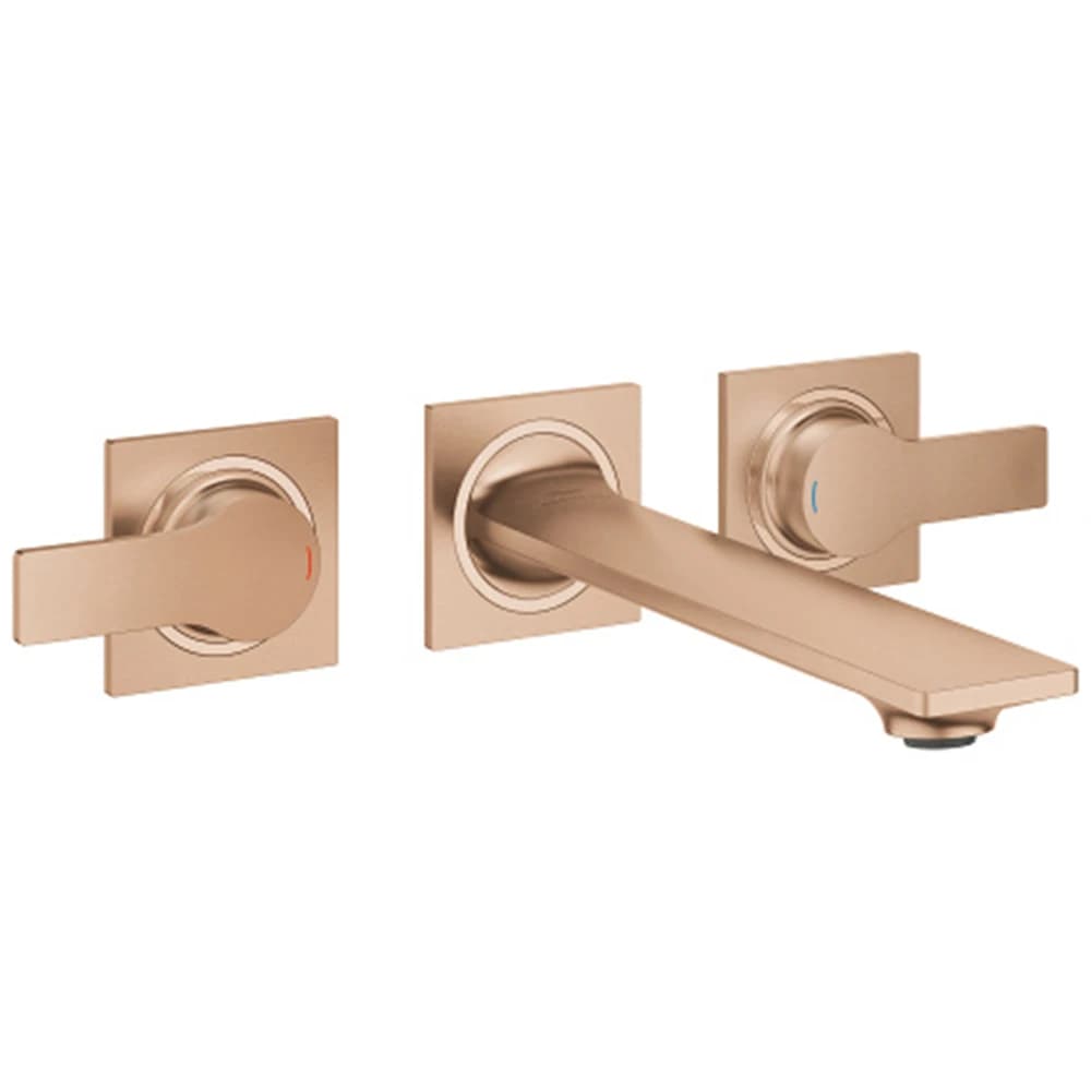 Grohe Allure New 3 Delikli Rose Gold Lavabo Bataryası - 20193DL2