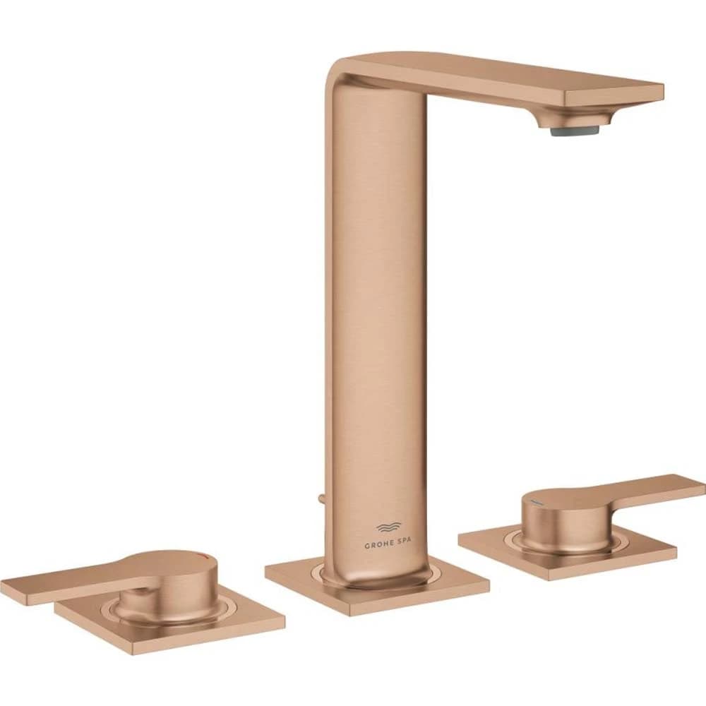 Grohe Allure New 3 Delikli Rose Gold Lavabo Bataryası 1-2 - 20188DL1