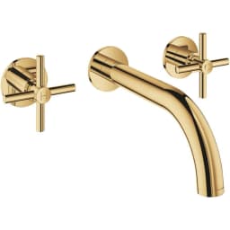 Grohe Atrio New Classic 3 Delikli Altın Lavabo Bataryası - 20661GL0 görsel 1