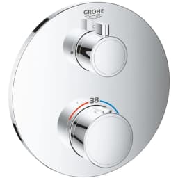 Grohe Convent. Concealed Ankastre Termostatik Banyo Bataryası - 24075000 görsel 1
