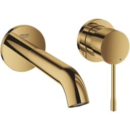 Grohe Essence New İki Delikli Altın Ankastre Lavabo Bataryası - 29192GL1 görsel 1
