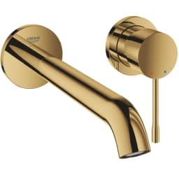 Grohe Essence New İki Delikli Altın Ankastre Lavabo Bataryası - 29193GL1 görsel 1