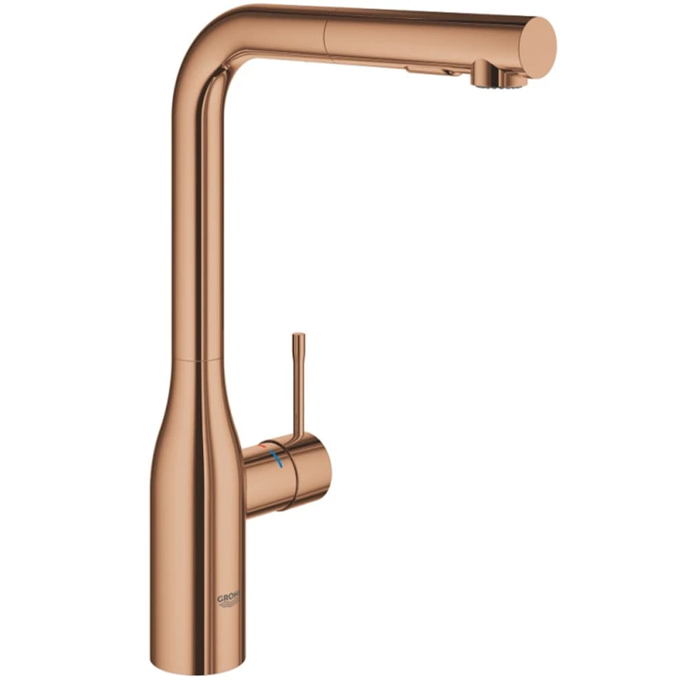 Grohe Essence New Tek Kumandalı Rose Gold Eviye Bataryası - 30270DA0