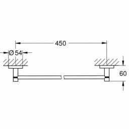 Grohe Essentials New Havluluk - 40688001 görsel 2