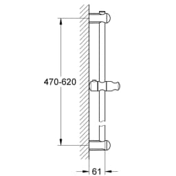 Grohe Euphoria Duş Sürgüsü - 27499000 görsel 2
