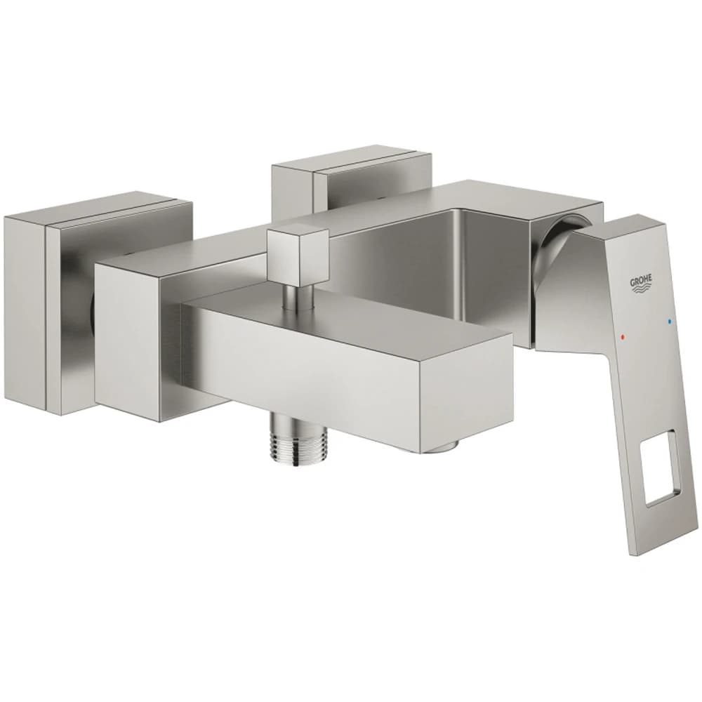 Grohe Eurocube Tek Kumandalı Beyaz Banyo Bataryası - 23140DC0