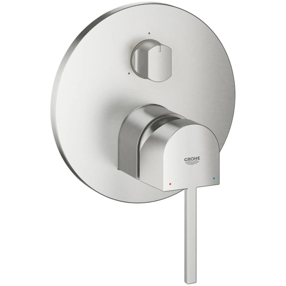 Grohe GROHE Plus 2019 Tek Kumandalı 3 Yönlü Nikel Banyo Bataryası - 24093DC3
