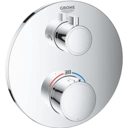 Grohe Grohtherm Convent. Concealed Termostatik Banyo-Duş Bataryası - 24076000 görsel 1