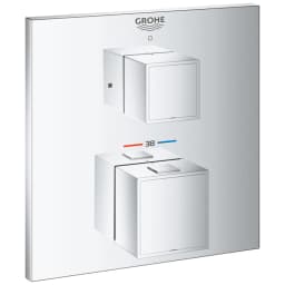 Grohe Grohtherm Cube Ankastre Termostatik Banyo Bataryası - 24153000 görsel 1
