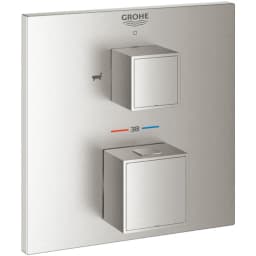 Grohe Grohtherm Cube Çift Yönlü Ankastre Termostatik Banyo Bataryası - 24155DC0 görsel 1