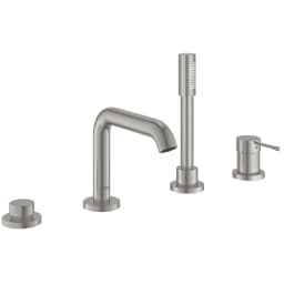 Grohe Lineare New Dört Delikli Nikel Küvet Bataryası - 19577DC1 görsel 1
