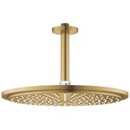 Grohe Rainshower Cosmopolitan Metal Tek Akışlı Altın Tepe Duşu Seti - 26067GN0 görsel 1