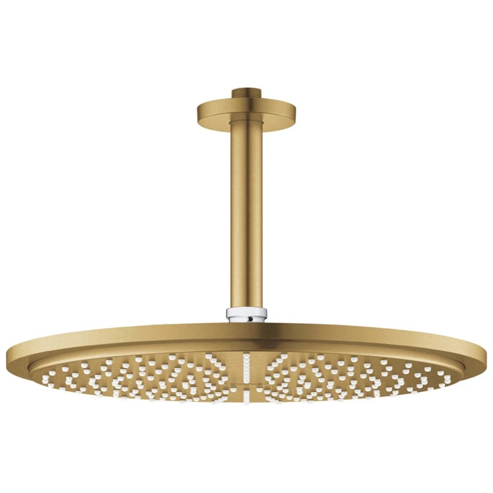 Grohe Rainshower Cosmopolitan Metal Tek Akışlı Altın Tepe Duşu Seti - 26067GN0