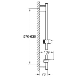 Grohe Rainshower SmartActive Duş Sürgüsü - 26603000 görsel 2