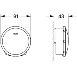 Grohe Talentofill Nikel Küvet Tropleni - 19952A00 görsel 2