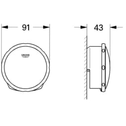 Grohe Talentofill Küvet Tropleni - 19952DC0 görsel 2
