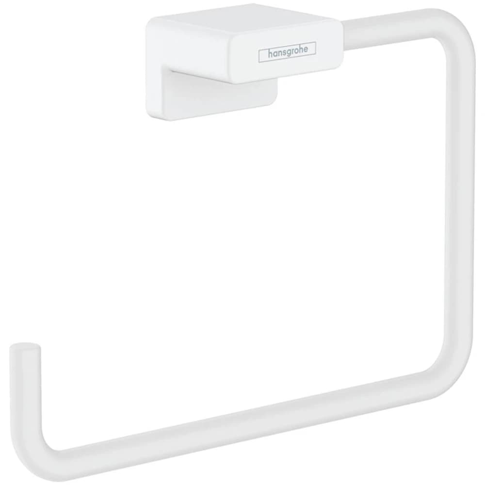 Hansgrohe AddStoris Satin Beyaz Halka Havluluk 41754700