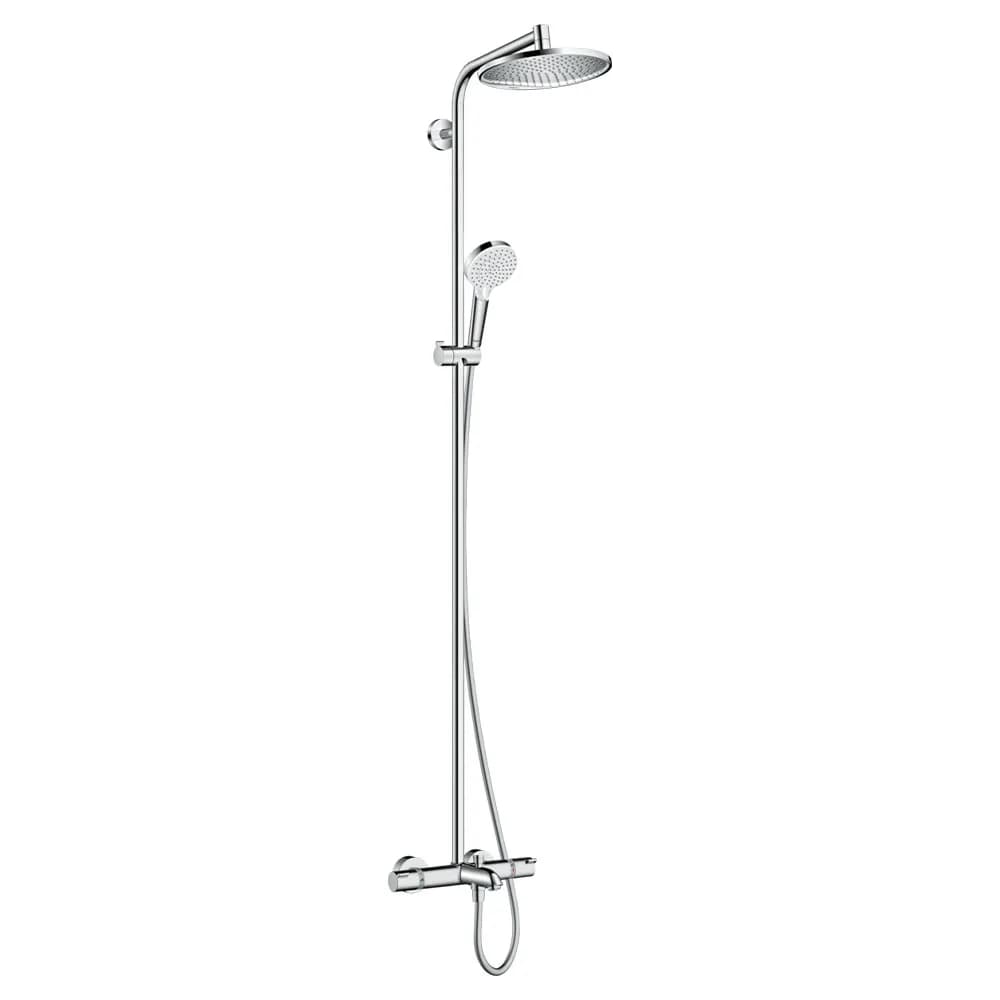 Hansgrohe Crometta S Duş Kolonu 240 1 jet, Banyo Termostatı İle