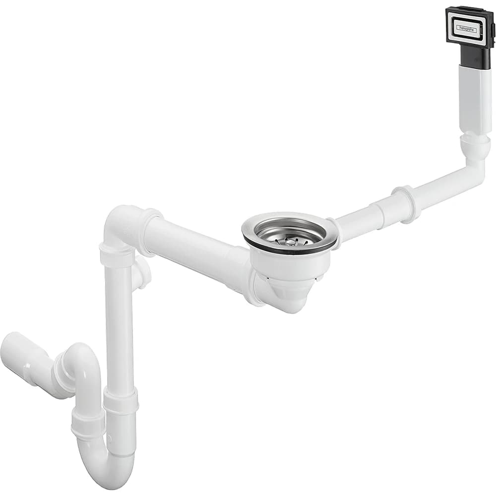 Hansgrohe D16-10 Tek Hazneli Eviye İçin Manuel Gider Ve Taşma Seti - 43927000