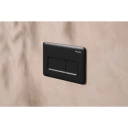 Hansgrohe iFrame Original Q Mat Siyah Gömme Rezervuar Paneli - 66001670 görsel 3