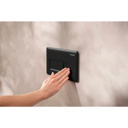 Hansgrohe iFrame Original Q Mat Siyah Gömme Rezervuar Paneli - 66001670 görsel 2