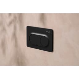 Hansgrohe iFrame Original S Mat Siyah Gömme Rezervuar Paneli - 66002670 görsel 2