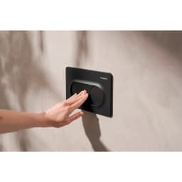 Hansgrohe iFrame Original S Mat Siyah Gömme Rezervuar Paneli - 66002670 görsel 3