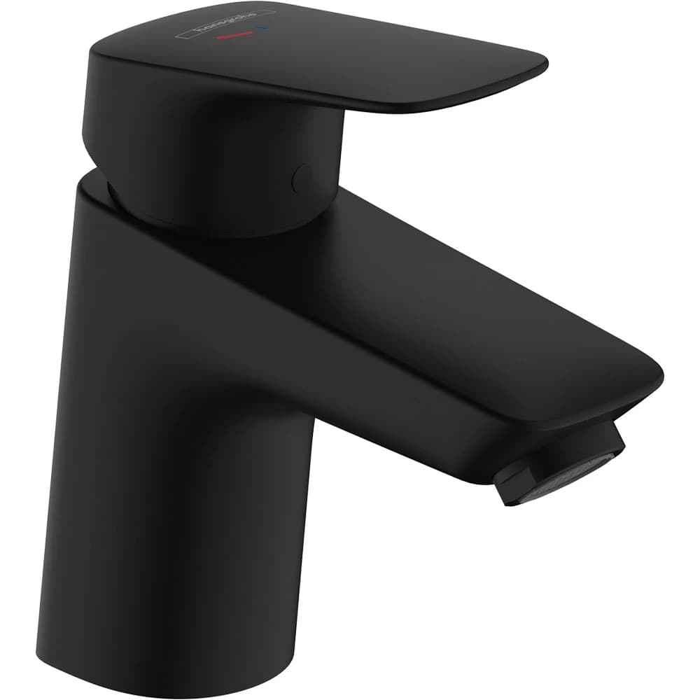 Hansgrohe Logis 70 CoolStart Kumandasız Satin Siyah Tek Kollu Lavabo Bataryası 71073670