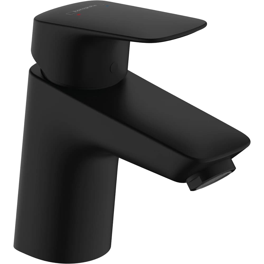 Hansgrohe Logis 70 Kumandalı Satin Siyah Tek Kollu Lavabo Bataryası 71070670