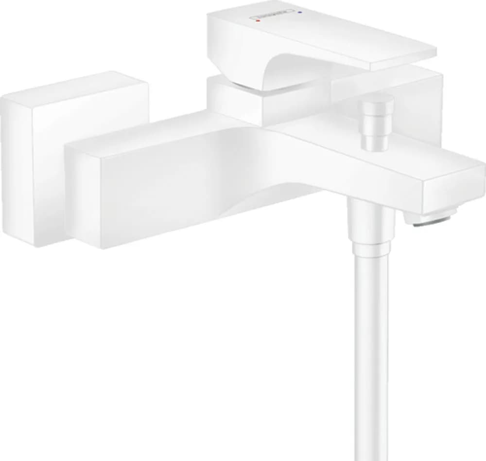 HansGrohe Metropol Mat Beyaz Banyo Bataryası 32540700