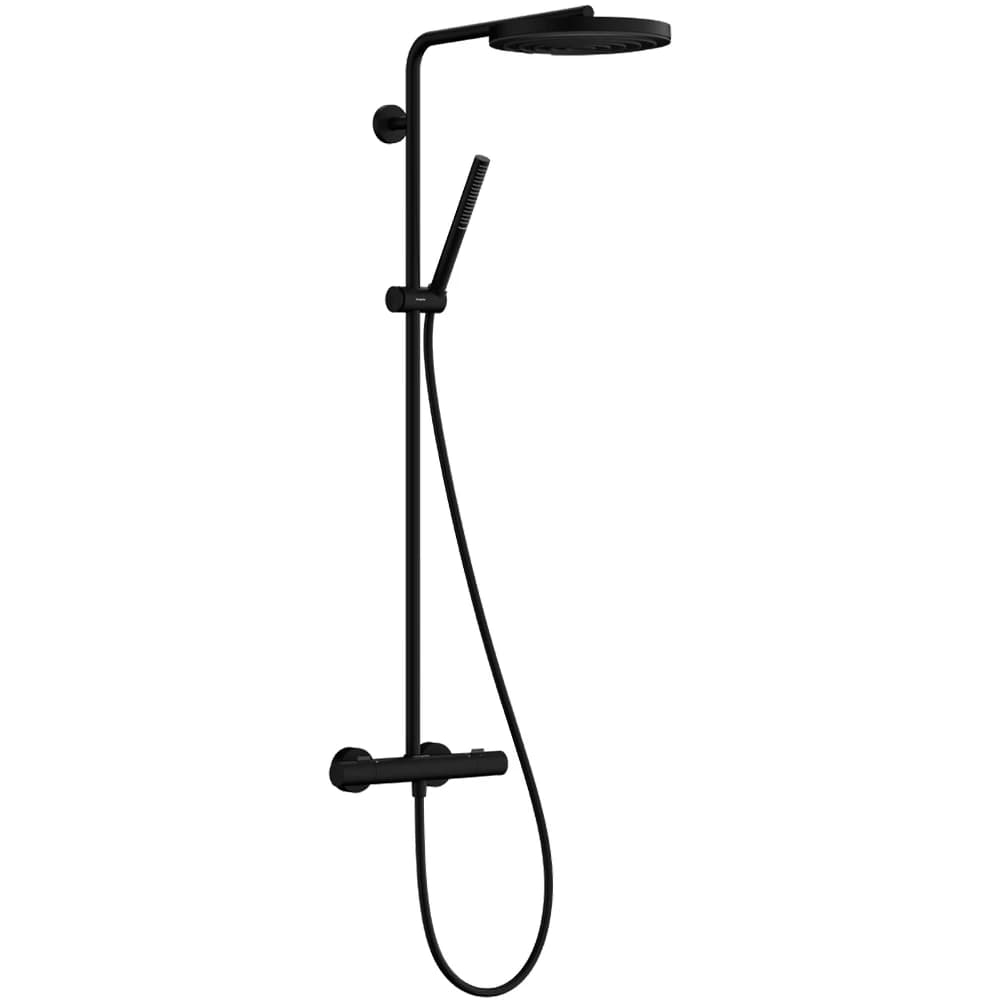 Hansgrohe Pulsify S Pro 260 Ecostat Fine İle Mat Siyah Duş Kolonu - 24223670