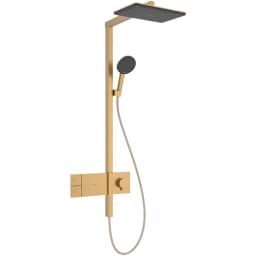 Hansgrohe Raindance Alive Q 210/340 1jet EcoSmart Mat Bronz Duş Kolonu - 24581140 görsel 1