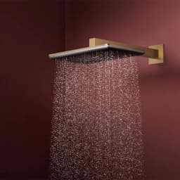 Hansgrohe Raindance Alive Q 210/340 2jet Mat Bronz Tepe Duşu - 24550140 görsel 2