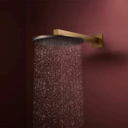 Hansgrohe Raindance Alive S 300 1jet EcoSmart Mat Bronz Tepe Duşu - 24521140 görsel 2