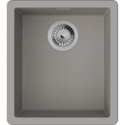 Hansgrohe S52 S520-F350 Beton Gri Ankastre Granit Eviye - 43349380 görsel 1