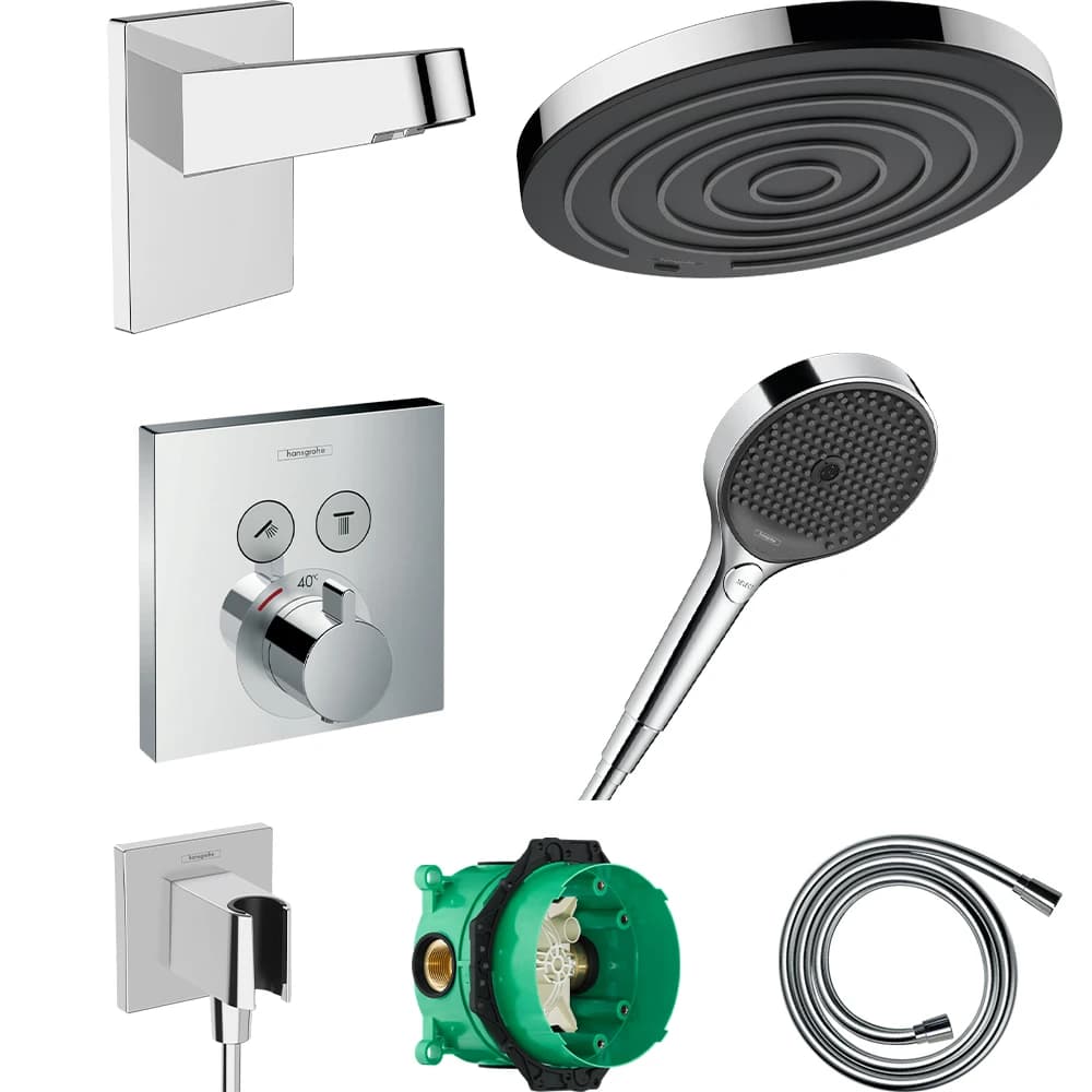 Hansgrohe ShowerSelect Ankastre Duş Seti