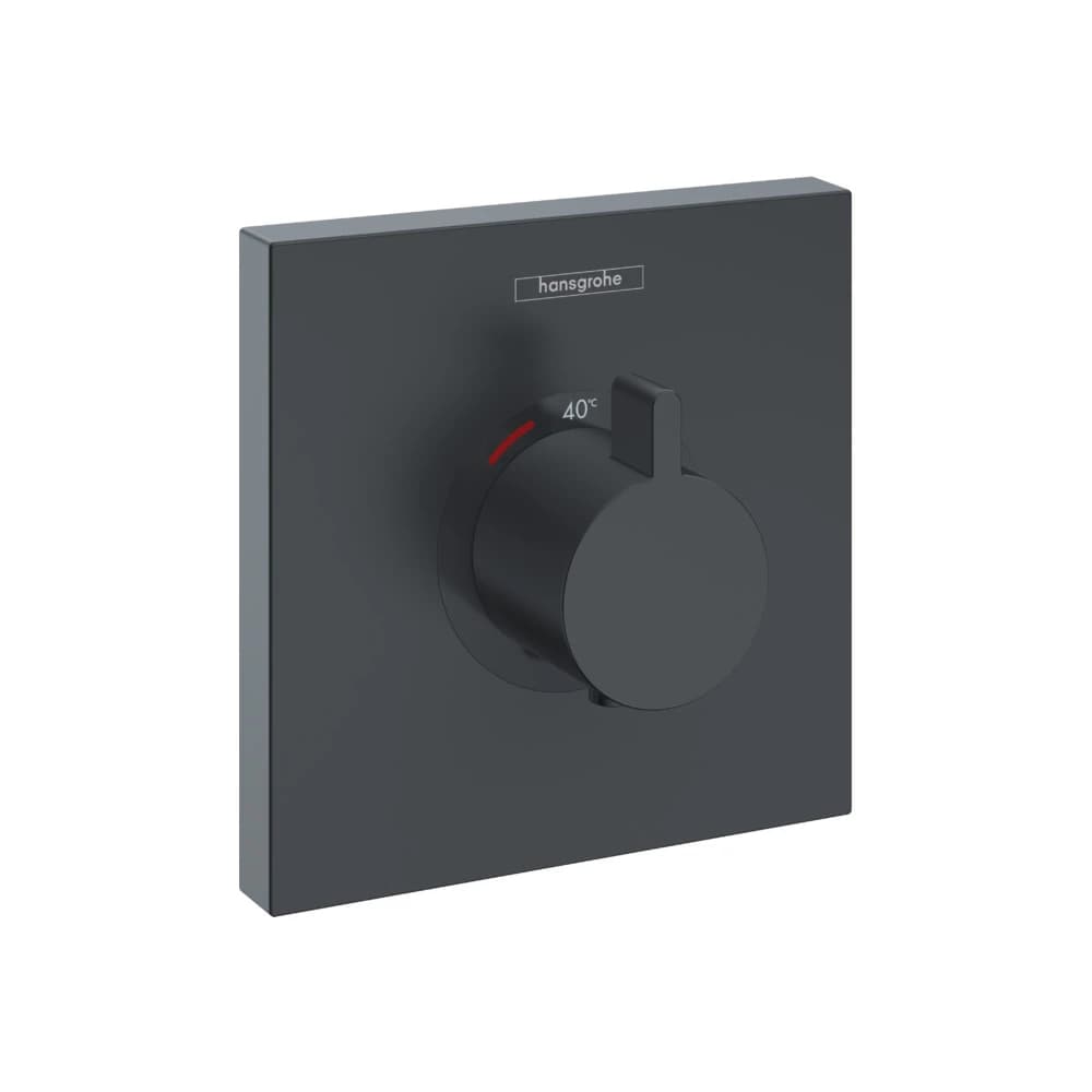 Hansgrohe ShowerSelect S Satin Siyah Termostat Ankastre Banyo Bataryası
