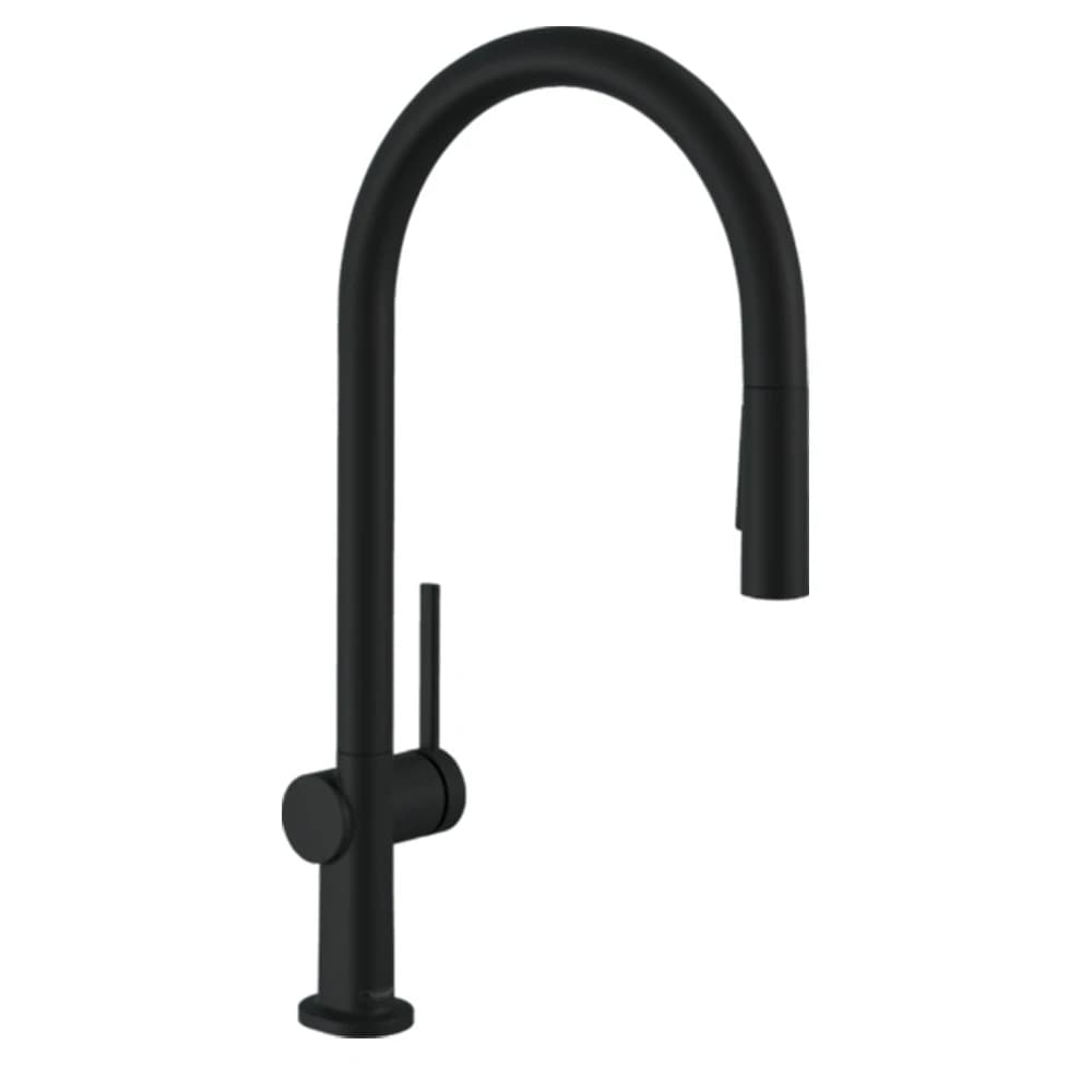 Hansgrohe Talis Mat Siyah Mutfak Bataryası