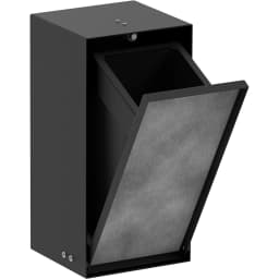Hansgrohe XtraStoris Rock Ankastre Satin Siyah Çöp Kutusu - 56063670 görsel 1