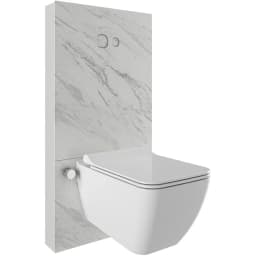 Kale Trono 2,5/4L Pallisandro Monoblok Rezervuar Seti görsel 1