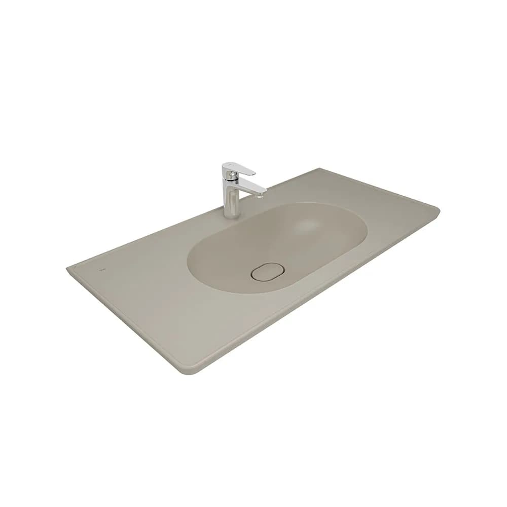 Kale Zero 2.0 100x50 Cm Mat Vizon Etajerli Lavabo