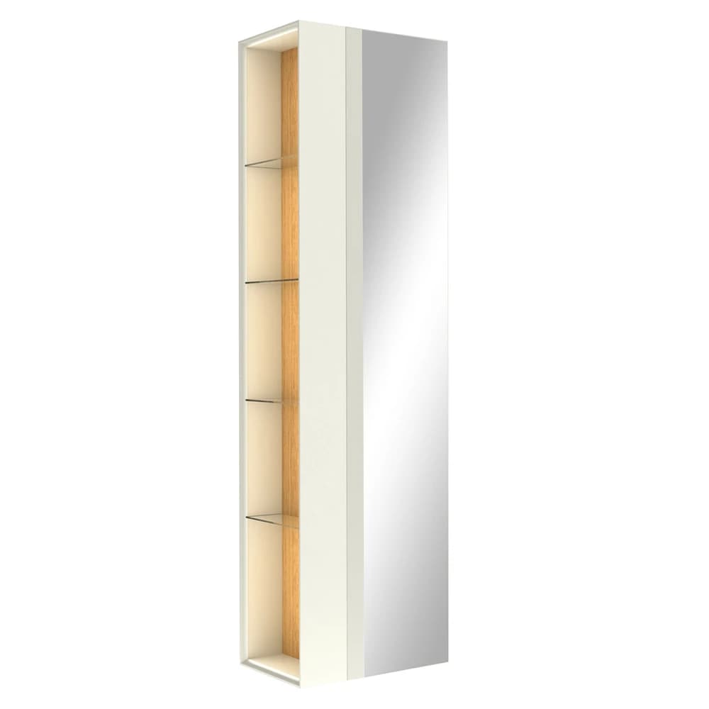 Kale Zero 2.0 47 Cm Beyaz-Meşe Boy Dolabı