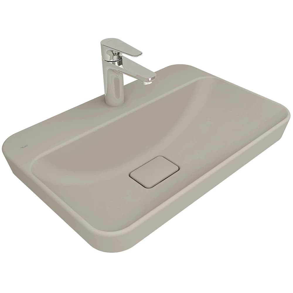 Kale Zero 2.0 60x40 Cm Mat Vizon Yarı Gömme Dikdörtgen Lavabo