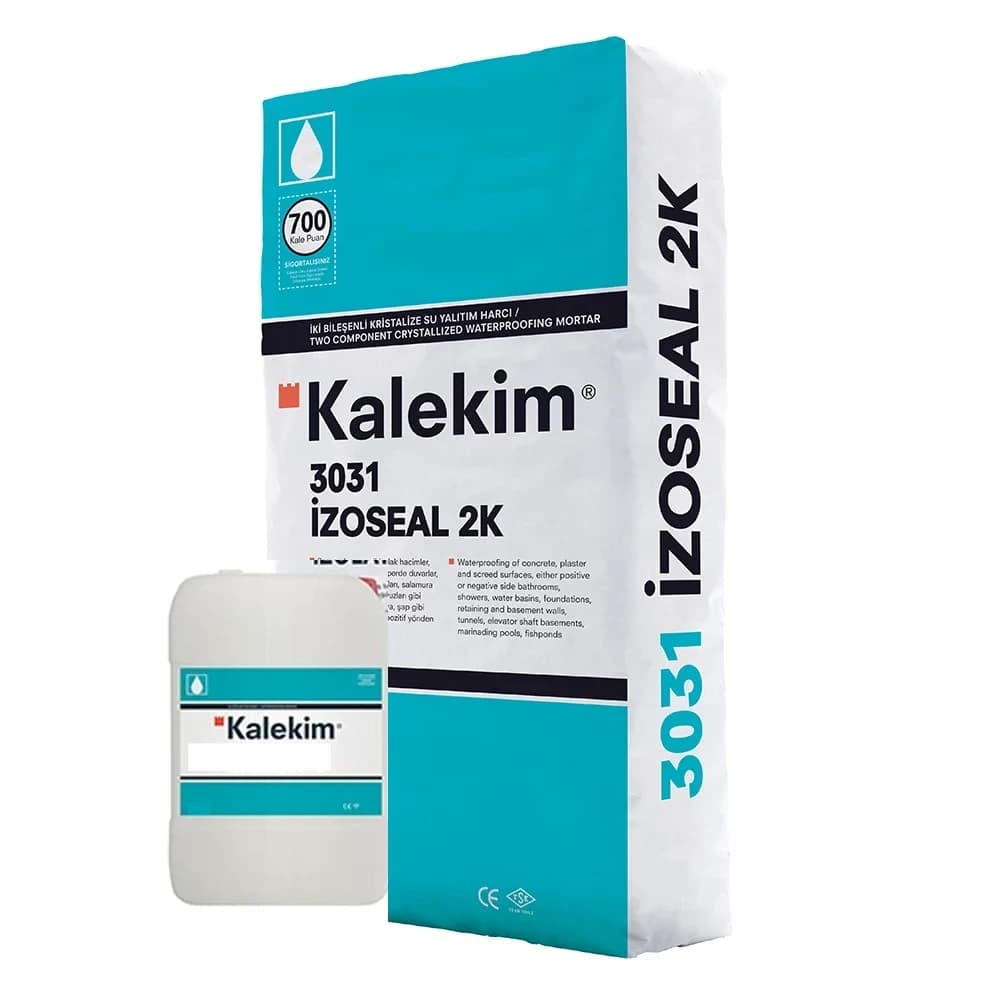 Kalekim 3031 İzoseal 2K Seti 25 Kg Toz + 3 Lt Sıvı