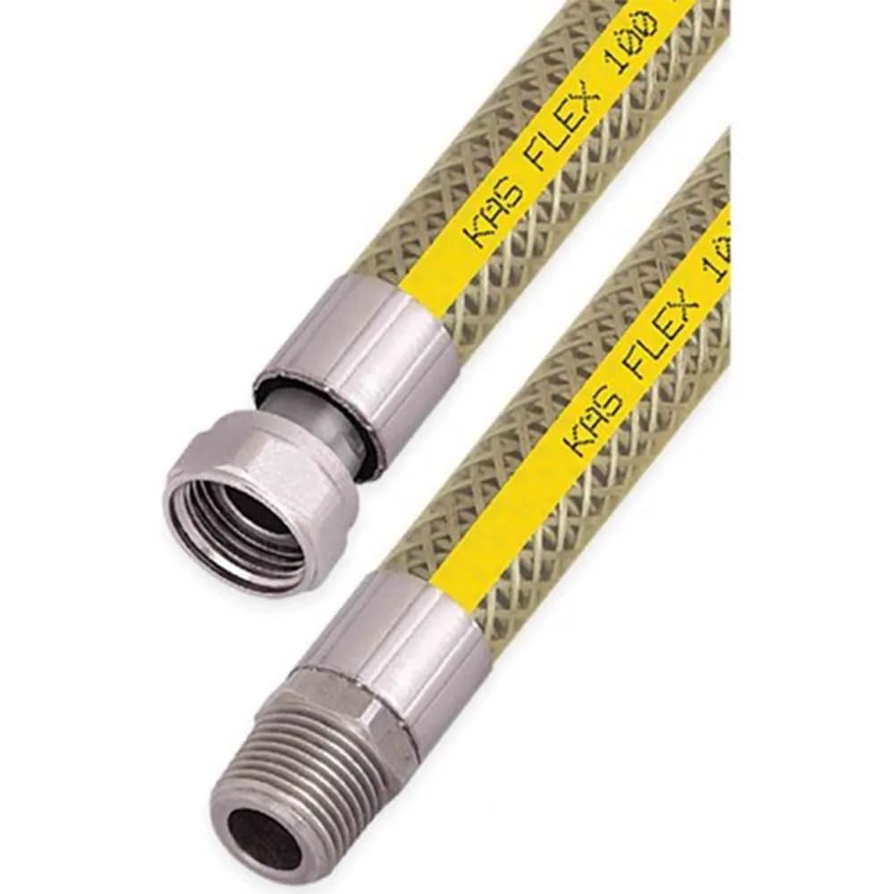 Kas 1/2 1/2 Örgülü Doğalgaz Flexi 75 Cm