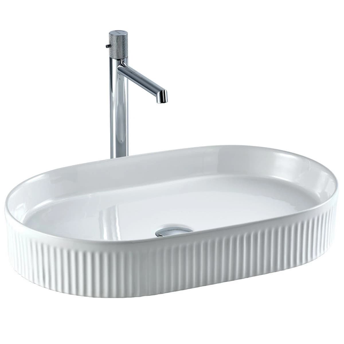 Lena EY-4702 Tezgah Üstü Lavabo Beyaz