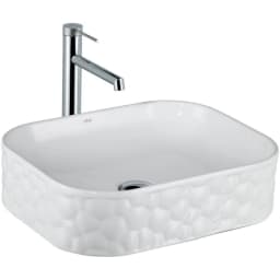 Lena EY-4709 51x40 Cm Tezgah Üstü Lavabo görsel 1